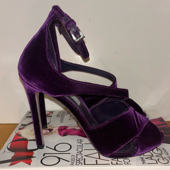 PRADA Sandal in velvet - Picture 5 of 8